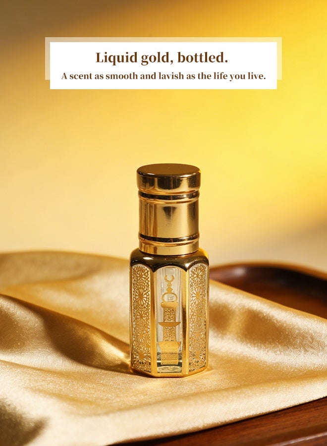 Alcohol-Free Perfume Oil 10ml, Long Lasting Unisex Attar with Bergamot Apple Cardamom, Patchouli Vetiver Tobacco Oriental Woody Scent, Roll-On Travel Size for Men and Women - Image 5